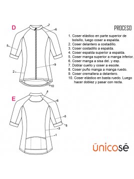 DEPORTE TRICOTA CICLISMO 1802