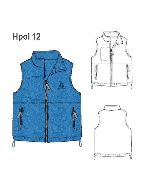 POLERON CHALECO HOMBRE 0912