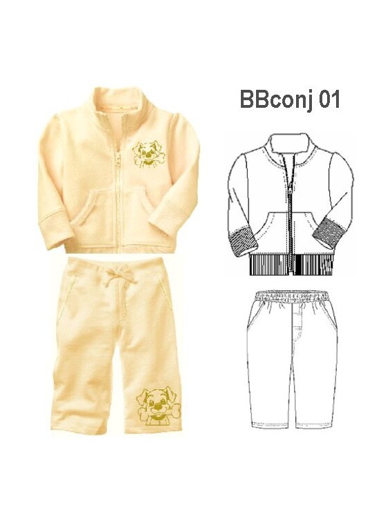 CONJUNTO BEBE UNISEX, 