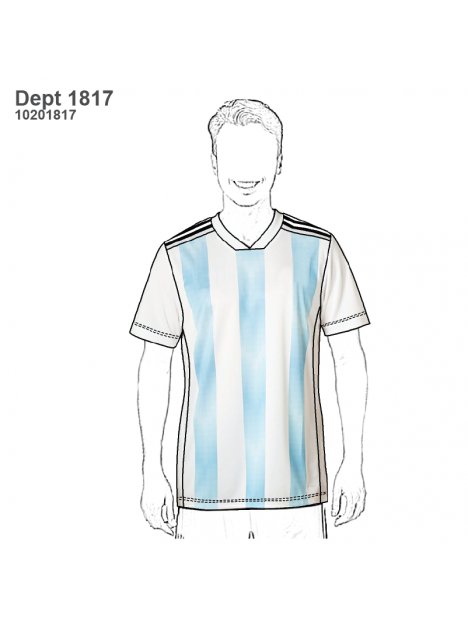 DEPORTE CAMISETA FUTBOL 1817