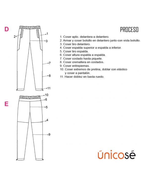 DEPORTE PANTALON GYM 1819