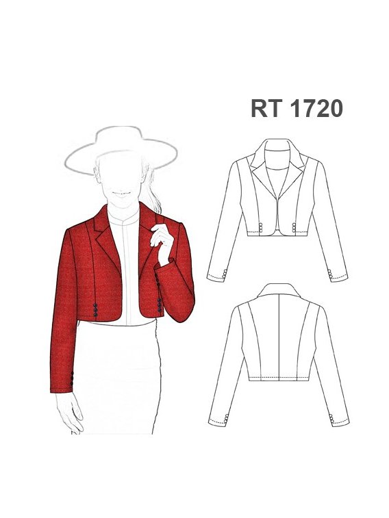 CHAQUETA HUASA ELEGANTE RT 1720