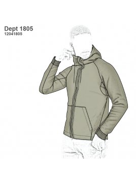 POLERON CHAQUETA HOMBRE 1805