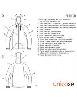 POLERON CHAQUETA HOMBRE 1805