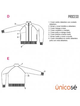 CHAQUETA POLAR ESCOLAR 1801