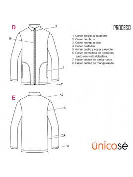 CHAQUETA POLAR UNISEX 1804