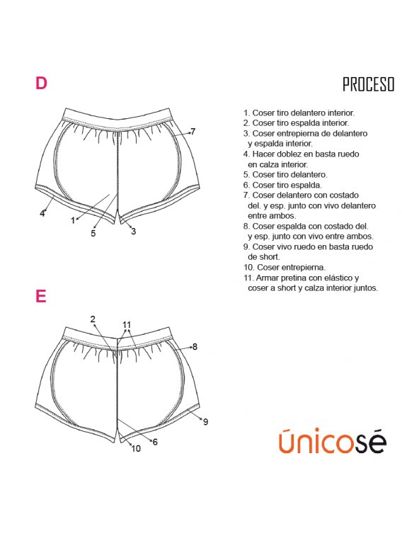 SHORT DEPORTIVO ESCOLAR 1802