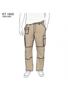 PANTALON CARGO RT 1806