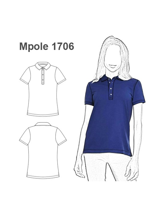 POLERA POLO MUJER 1706
