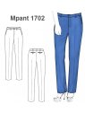 PANTALON CLASICO MUJER 1702