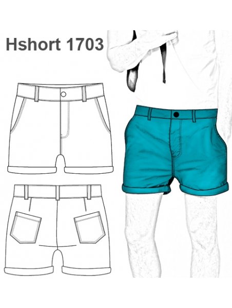 SHORT CHINO HOMBRE 1703