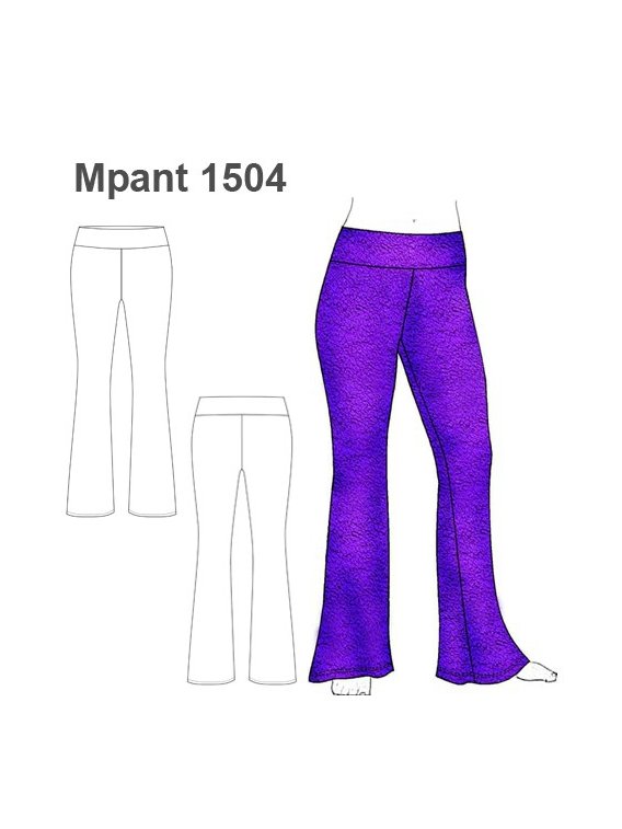 CALZA PATA ELEFANTE PARA POLAR MUJER