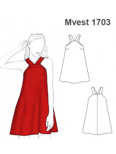 VESTIDO TRAPECIO