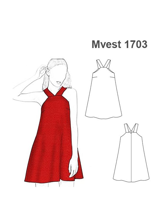 VESTIDO TRAPECIO