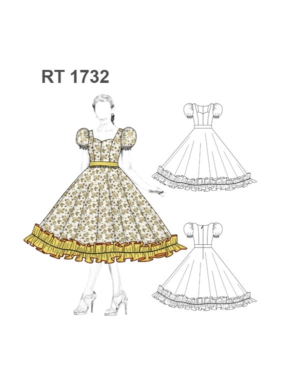 VESTIDO HUASA CHINA RT 1732