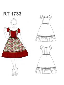 VESTIDO HUASA CHINA RT 1733