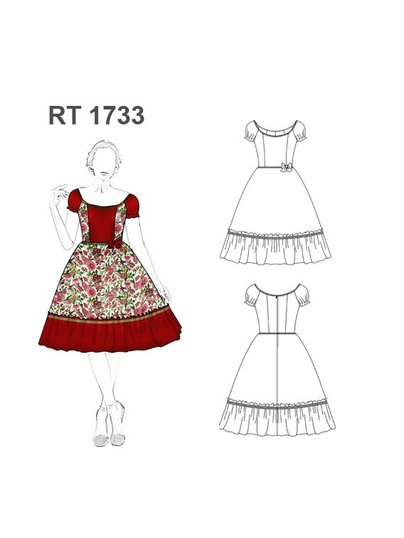 VESTIDO HUASA CHINA RT 1733