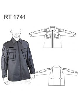 CHAQUETA MILITAR HOMBRE RT 1741