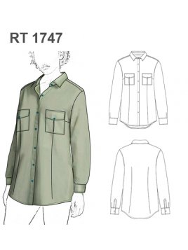 BLUSA TRABAJO RT 1747