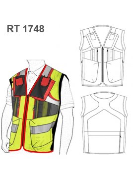 CHALECO RESCATISTA RT 1748