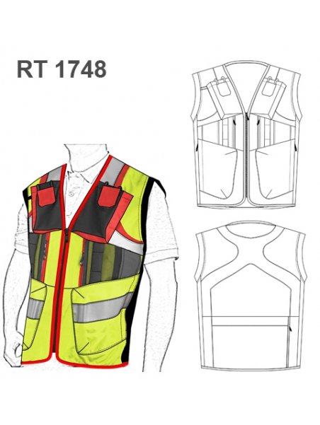 CHALECO RESCATISTA RT 1748
