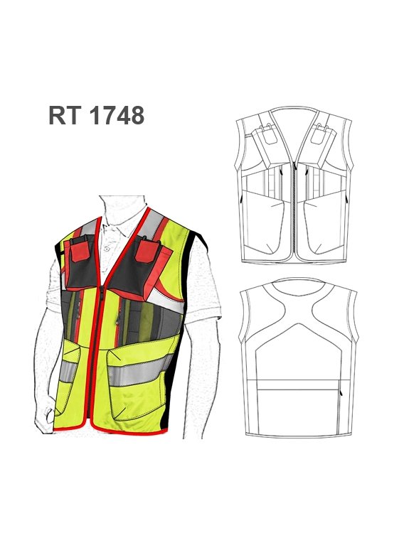 CHALECO RESCATISTA RT 1748