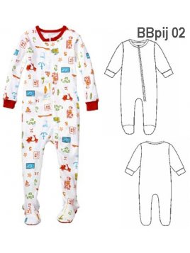 PIJAMA ENTERITO BEBE 0902