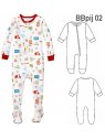 PIJAMA ENTERITO BEBE 0902