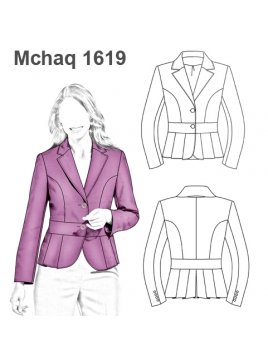 CHAQUETA BLAZER MUJER 1619