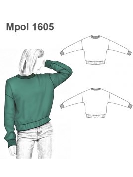 POLERON OVERSIZE MUJER 1605