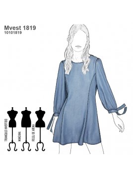 VESTIDO MINI MUJER 1819