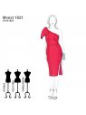 VESTIDO TUBO MUJER 1821