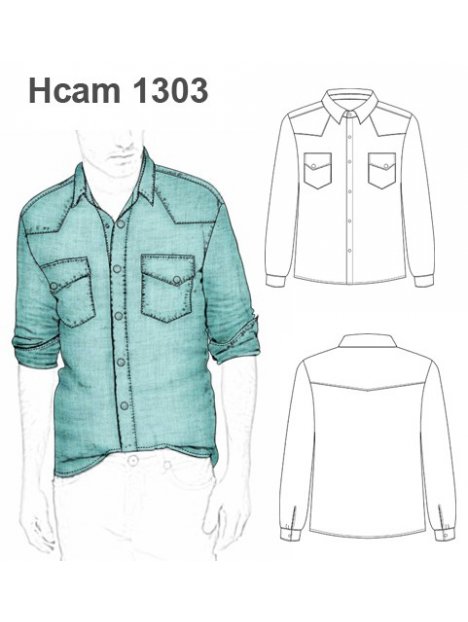 CAMISA CANESU PUNTAS
