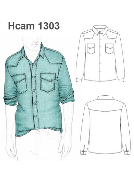 CAMISA CANESU PUNTAS