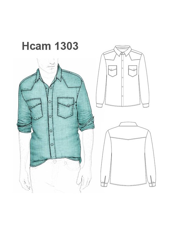CAMISA CANESU PUNTAS
