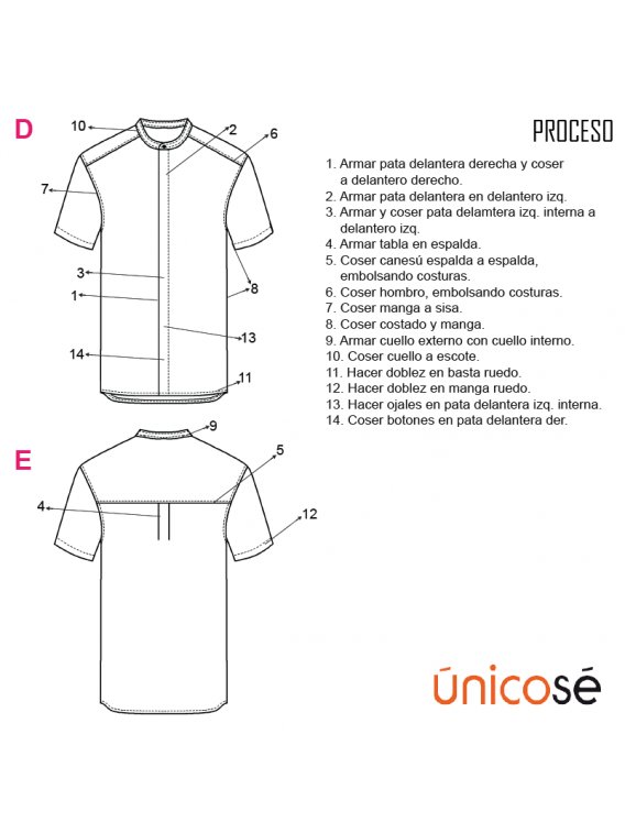 CAMISA MAO HOMBRE 1801