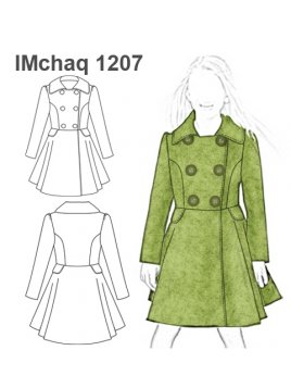 CHAQUETA ABRIGO NIÑA 1207