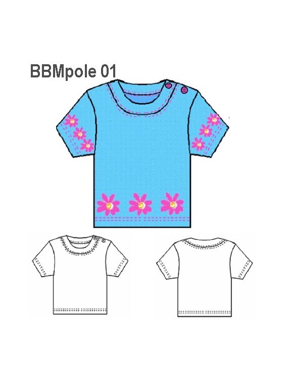 POLERA BASICA BEBE BBMpole01