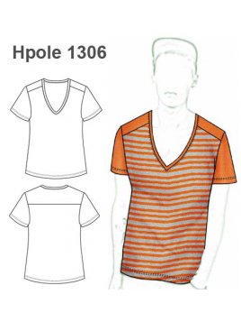 POLERA ESCOTE V REBAJADO