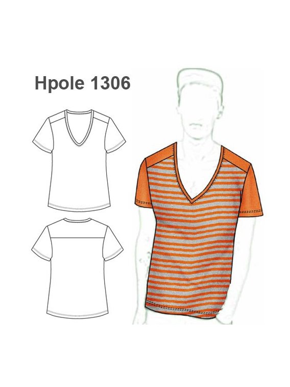 POLERA ESCOTE V REBAJADO