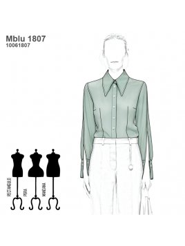 BLUSA CAMISERA MUJER 1807