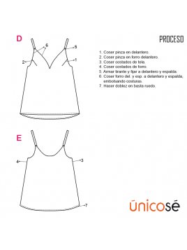 BLUSA TOP MUJER 1805