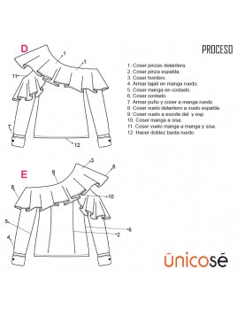 BLUSA VUELOS MUJER 1808