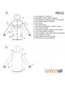 CHAQUETA LARGA MUJER 1807