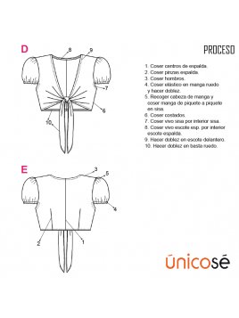 TOP CON LAZO MUJER 1803