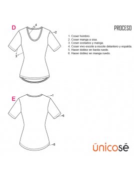 DEPORTE CAMISETA BASICA 1828