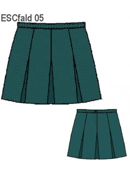 FALDA 6 TABLAS ESCOLAR 0905