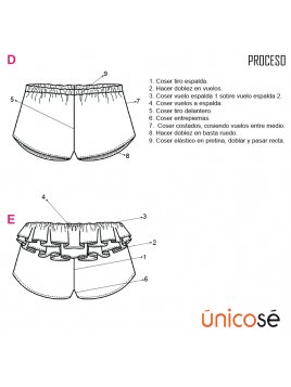 PIJAMA SHORT MUJER 1802