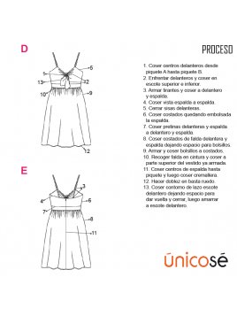 VESTIDO SOLERA MUJER 1825