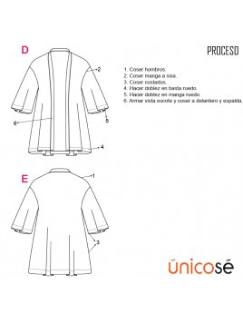 ABRIGO KIMONO HOMBRE 1802